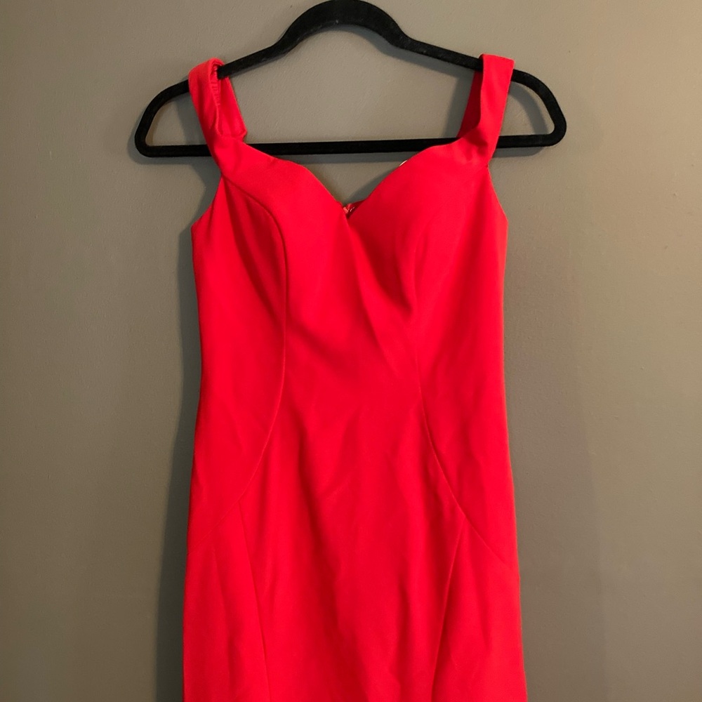 Elegant Red Prom Dress - Picture 2 of 7